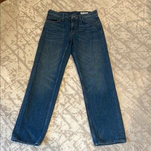 Zara Men's Straight Blue Jeans